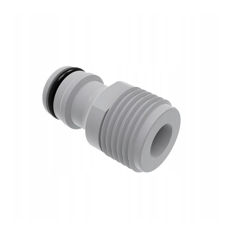 Przyłącze z gwintem zewnętrznym (ABS) IDEAL 1/2" /przywieszka/