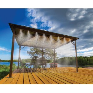 WHITE LINE Ogrodowa mgiełka wodna 6m