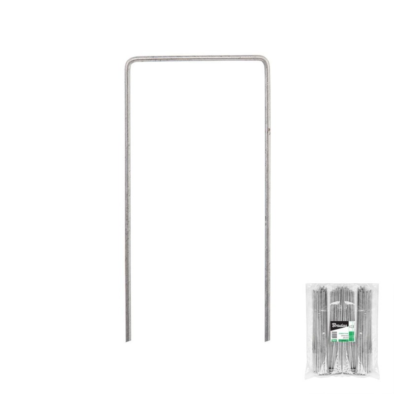 Szpilka metalowa galwanizowana w kształcie "U"