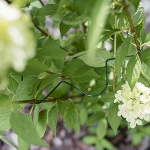 Obejma falista do roślin, stalowa średnica 40 cm