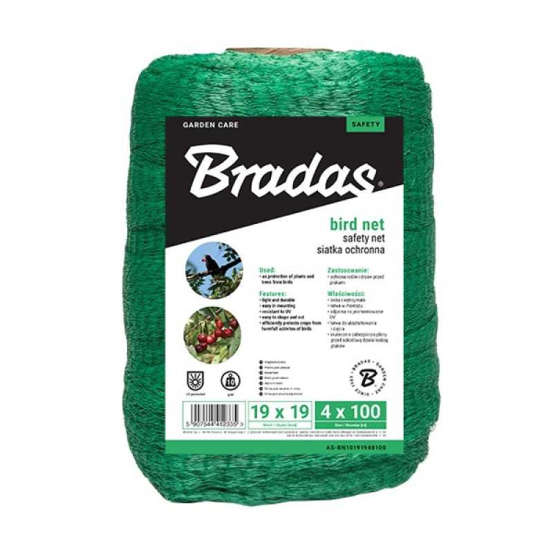Siatka BIRD NET 10g/ m2 ,19x19mm,4x500m