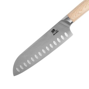 Shinogi Santoku - Uniwersalny, wielozadaniowy nóż szefa kuchni SHIORI