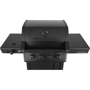 Nowość 2026! Grill gazowy Napoleon Phantom Freestyle PRO 425 DSIB z palnikiem bocznym Sizzle Zone, Czarny Mat