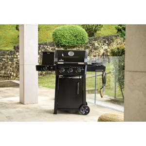 Nowość 2026! Grill gazowy Napoleon Freestyle PRO 365 DSIB z palnikiem bocznym Sizzle Zone, Czarny