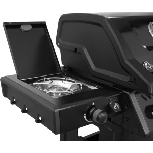 Nowość 2026! Grill gazowy Napoleon Freestyle 425 DSB z kuchenką boczną, Czarny