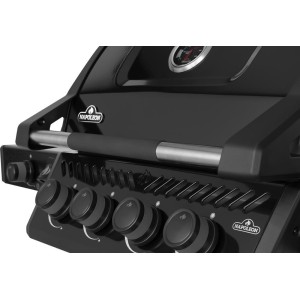 Nowość 2026! Grill gazowy Napoleon Freestyle 425 DSB z kuchenką boczną, Czarny