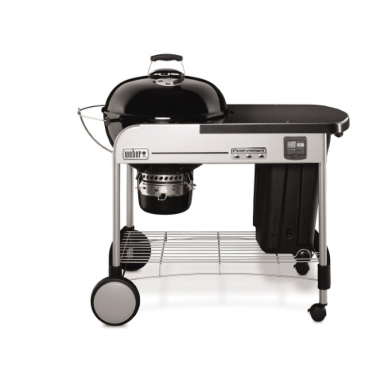 WEBER Grill węglowy Performer Premium GBS 57cm, Czarny