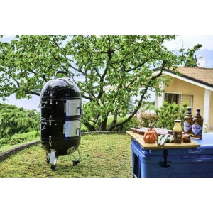 Nowość 2026! Wędzarnia węglowa Napoleon Apollo 18" 47cm, Czarna