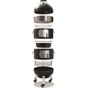 Nowość 2026! Wędzarnia węglowa Napoleon Apollo 22" 57cm, Czarna