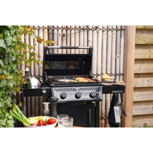 Grill gazowy Napoleon Freestyle Plancha 24, Czarny