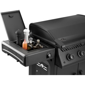 Grill gazowy Napoleon Phantom Rogue PRO Plancha 30, Czarny mat