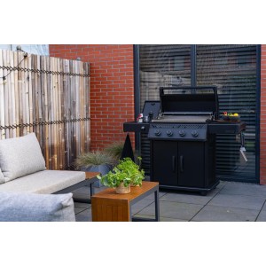 Grill gazowy Napoleon Phantom Rogue PRO Plancha 30, Czarny mat