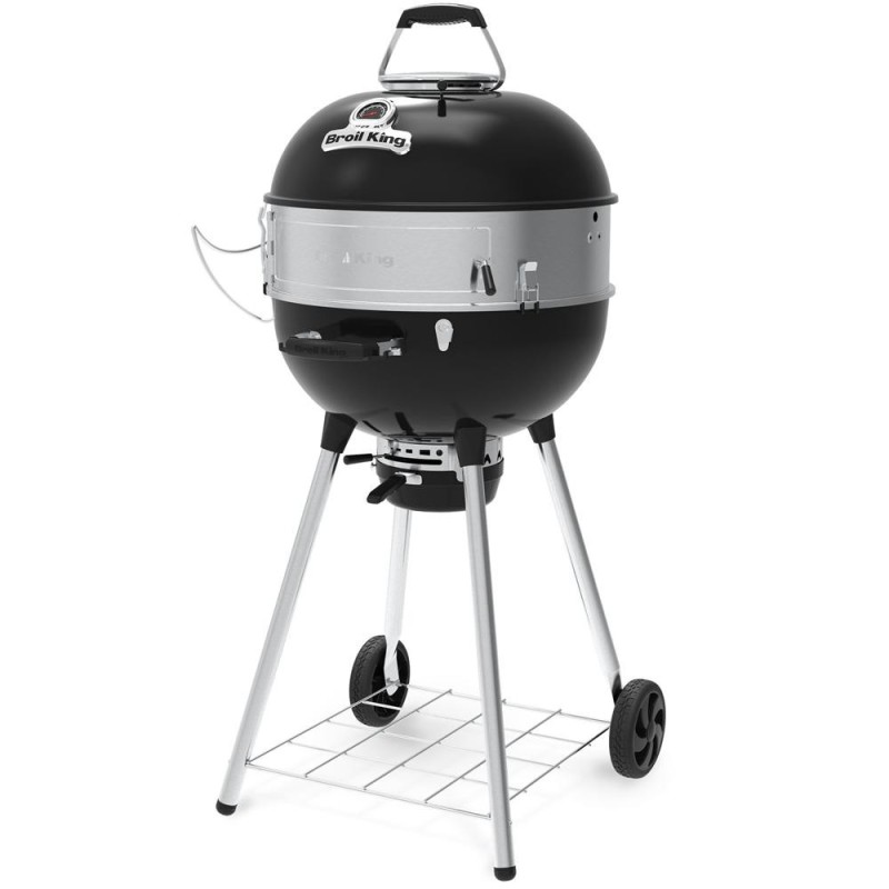 Nowość 2026! Grill węglowy Broil King Crown Kettle 57cm z pierścieniem kulinarnym