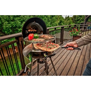 Nowość 2026! Grill węglowy Broil King Crown Kettle 57cm z pierścieniem kulinarnym