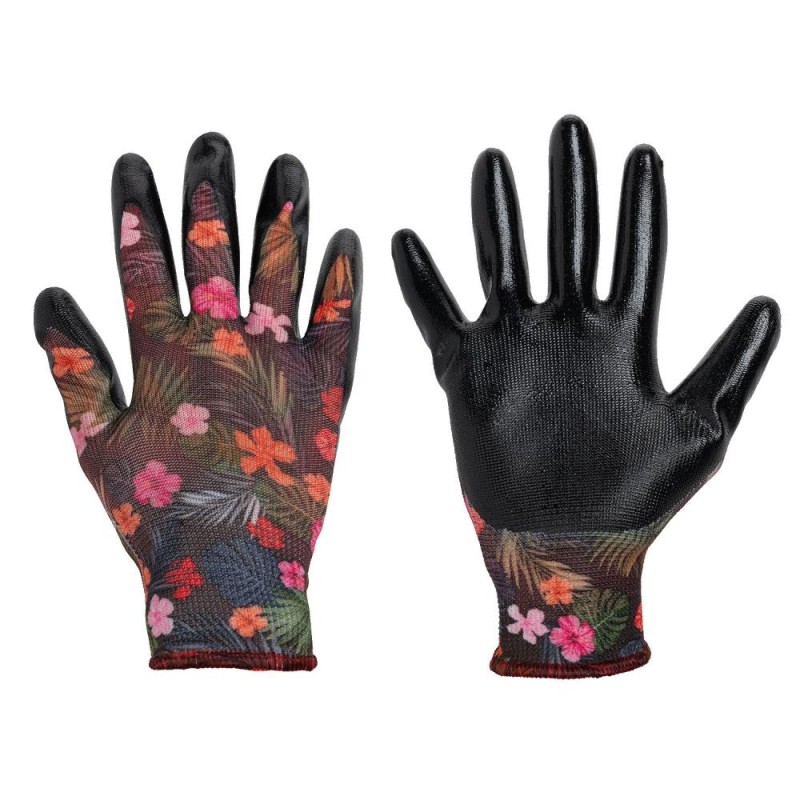 Rękawice ochronne NITROX JUNGLE nitryl  rozmiar 6