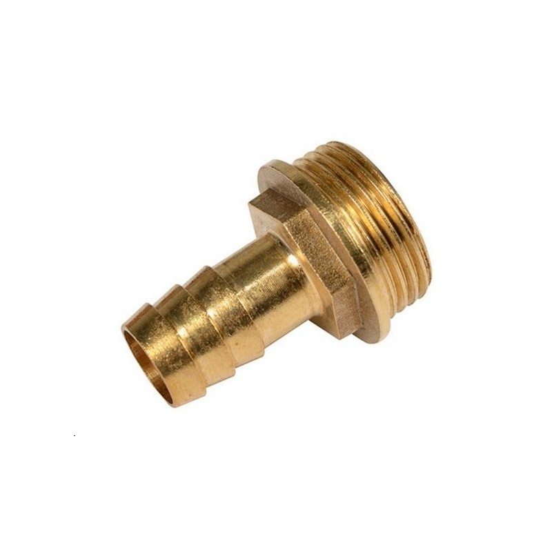 Przyłącze mosiężne węża M1"-30mm z kołni erzem