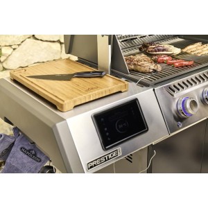 Nowość 2026! Grill gazowy Prestige PRO 500 RSIB z palnikiem rożna i palnikiem bocznym Sizzle Zone™, Czarny, WiFi