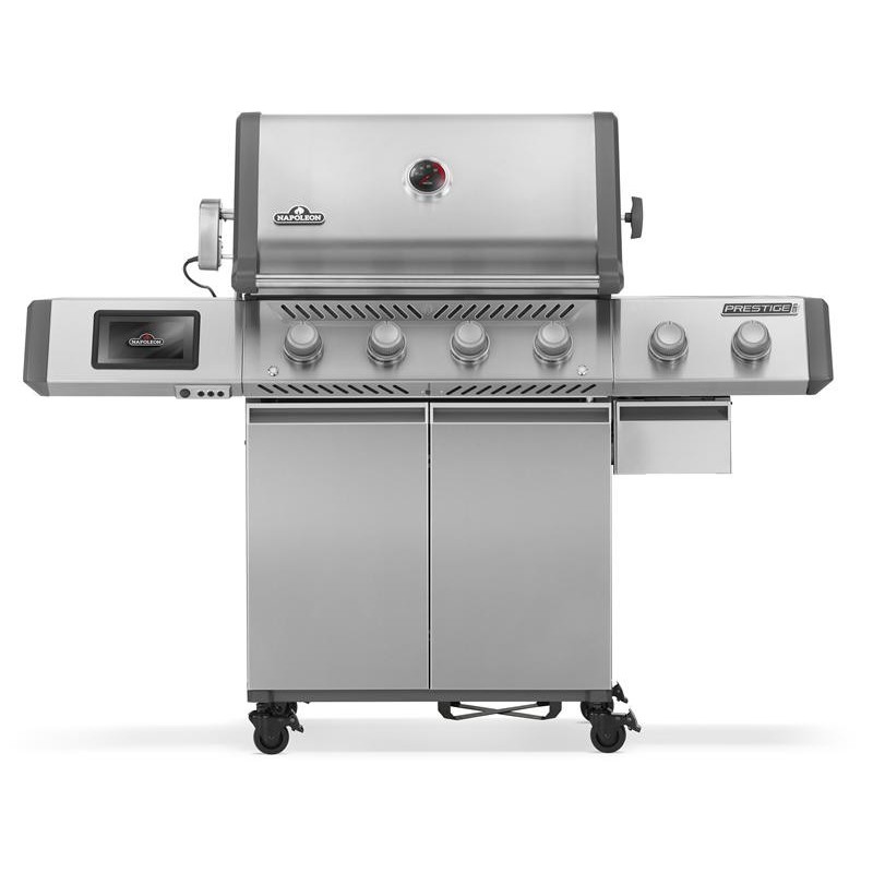 Nowość 2026! Grill gazowy Prestige PRO 500 RSIB z palnikiem rożna i palnikiem bocznym Sizzle Zone™, Stal Szlachetna, WiFi