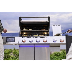 Nowość 2026! Grill gazowy Prestige PRO 500 RSIB z palnikiem rożna i palnikiem bocznym Sizzle Zone™, Stal Szlachetna, WiFi