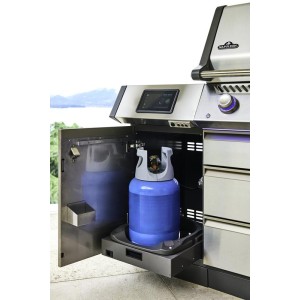 Nowość 2026! Grill gazowy Prestige PRO 665 RSIB z palnikiem rożna, palnikiem bocznym Sizzle Zone™ i wędzarnią, Czarny, WiFi