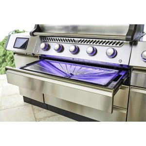 Nowość 2026! Grill gazowy Prestige PRO 665 RSIB z palnikiem rożna, palnikiem bocznym Sizzle Zone™ i wędzarnią, Czarny, WiFi