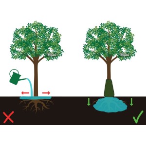 Torba do podlewania drzew 75L PE BRADAS