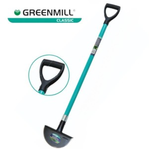 Szpadel półokrągły do darni z trzonkiem  z włókna szklanego GREENMILL