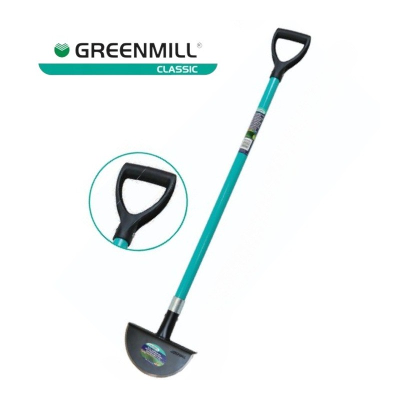 Szpadel półokrągły do darni z trzonkiem  z włókna szklanego GREENMILL