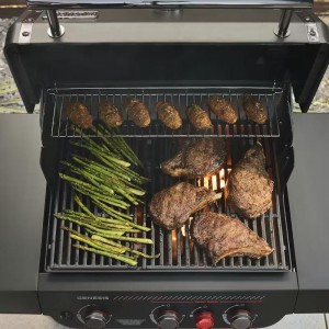 Nowość 2026! Grill gazowy Genesis E-330WR z rożnem, Stealth Edition