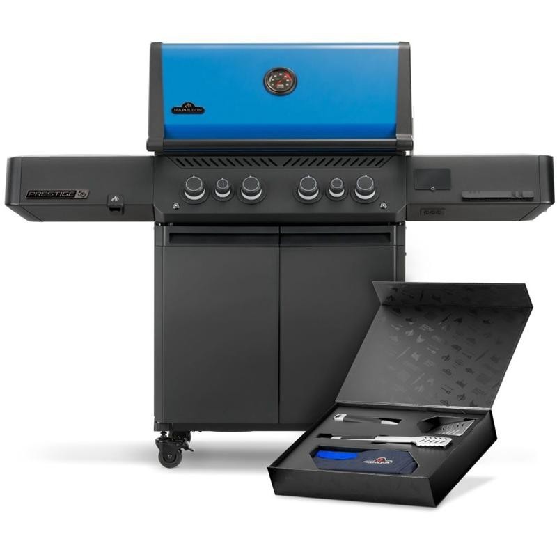 Grill gazowy Napoleon Phantom Prestige 500 RSIB z palnikiem rożna i palnikiem bocznym Sizzle Zone, WiFi - EDYCJA LIMITOWANA
