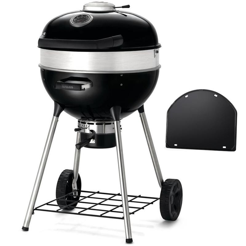 Grill węglowy Napoleon PRO Charcoal Kettle 22", Czarny + Płyta żeliwna