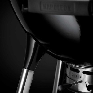 Grill węglowy Napoleon PRO Charcoal Kettle 22", Czarny + Płyta żeliwna