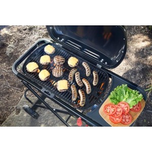 Grill gazowy Weber Traveler, Czarny
