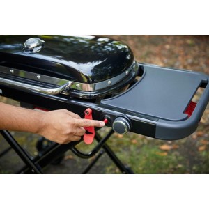 Grill gazowy Weber Traveler, Czarny