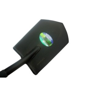 Szpadel ostry z trzonkiem metalowym