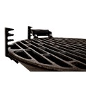 Grill żeliwny beczkowy