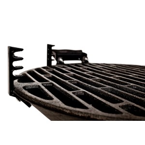 Grill żeliwny beczkowy