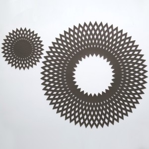 Podkładka ciemny brąz Stelle tovagliette