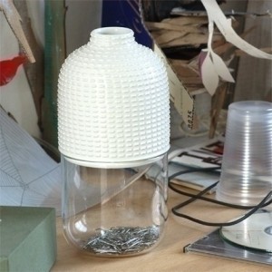 Wazon biały chapeaux pour vase 1