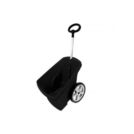 Wózek ogrodowy czarny