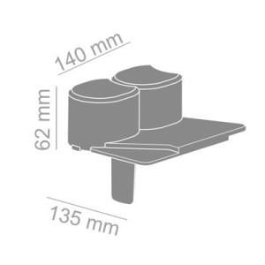 Palisada MIDI Plus Ciemny brąz