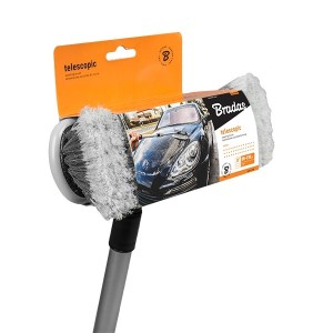 Szczotka samochodowa NEW-PROFI -teleskop  170cm, krótki zawór