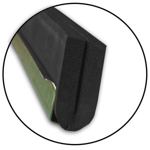 Ściągaczka "DUO" do powierzchni, 75cm metalowy trzonek