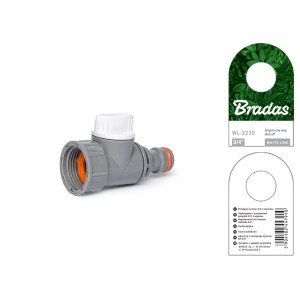 WHITE LINE Przyłącze z zaworem GW 3/4"