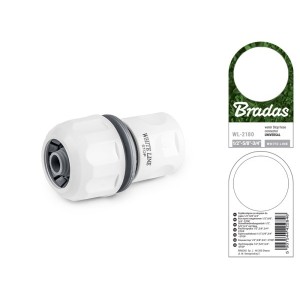 WHITE LINE Szybkozłącze UNIVERSAL 1/2", 5/8", 3/4" STOP