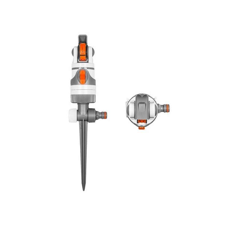 WHITE LINE Zraszacz obrotowy 4-funkcyjny na kolcu