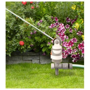 WHITE LINE Zraszacz obrotowy 4-funkcyjny na kolcu