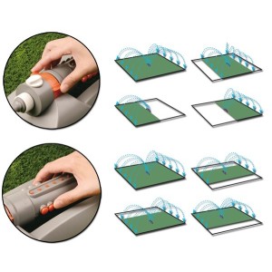 WHITE LINE Zraszacz oscylacyjny o zmiennej szerokości