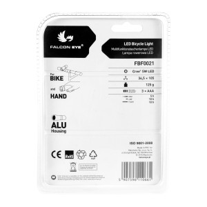 Lampa rower przednia, Falcon Eye SPECTRE 150 lm