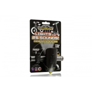 Światełko i dzwonek na rower/hulajnogę LED 25 dźwięków